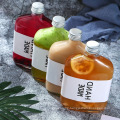 Ins Hot Sale 100ml Square Glass Wine Bottle Beverage Bottledrink Bottle